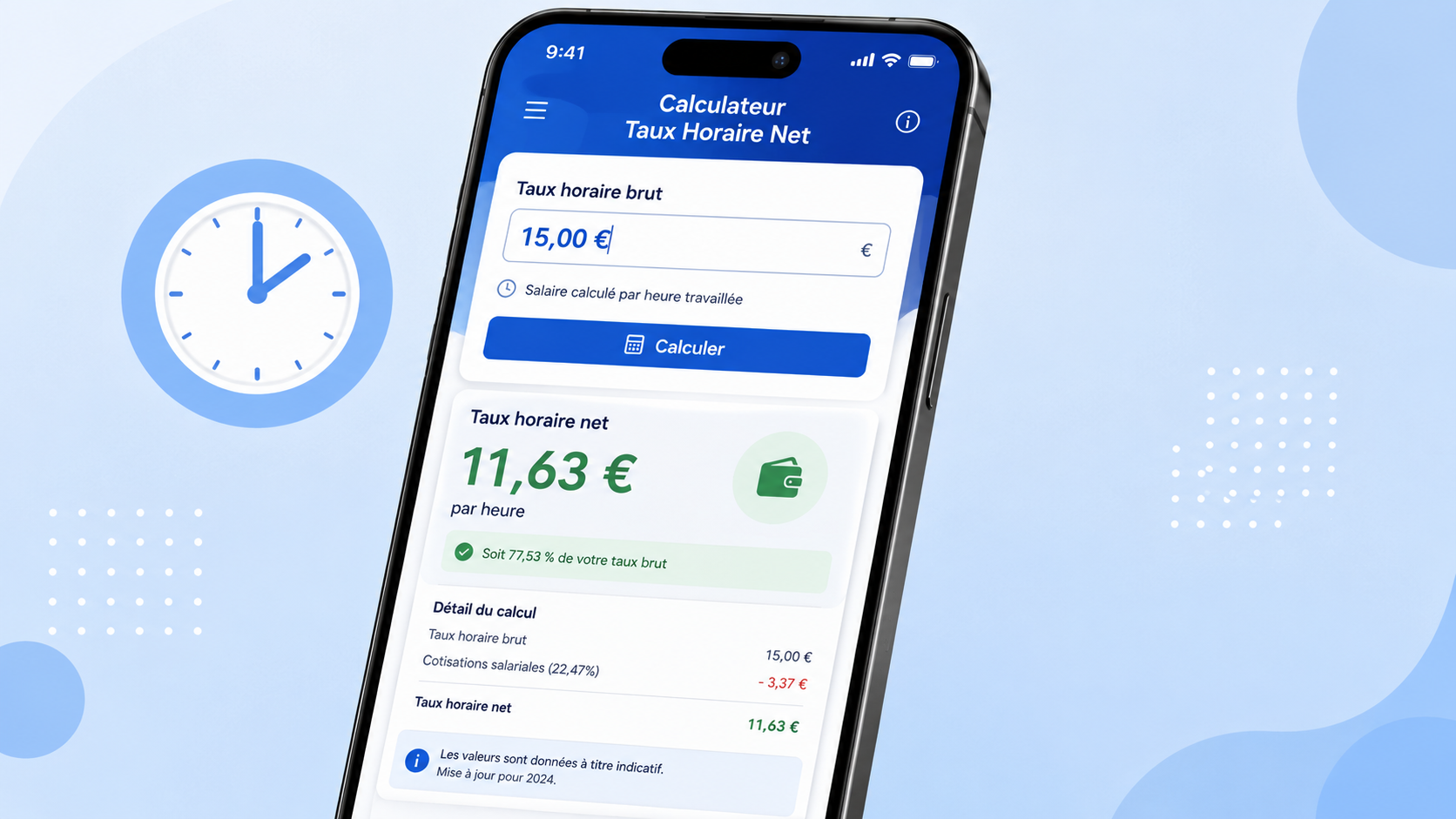 Calcul Taux Horaire Net : Passez du Brut au Net en 1 Clic (2026)