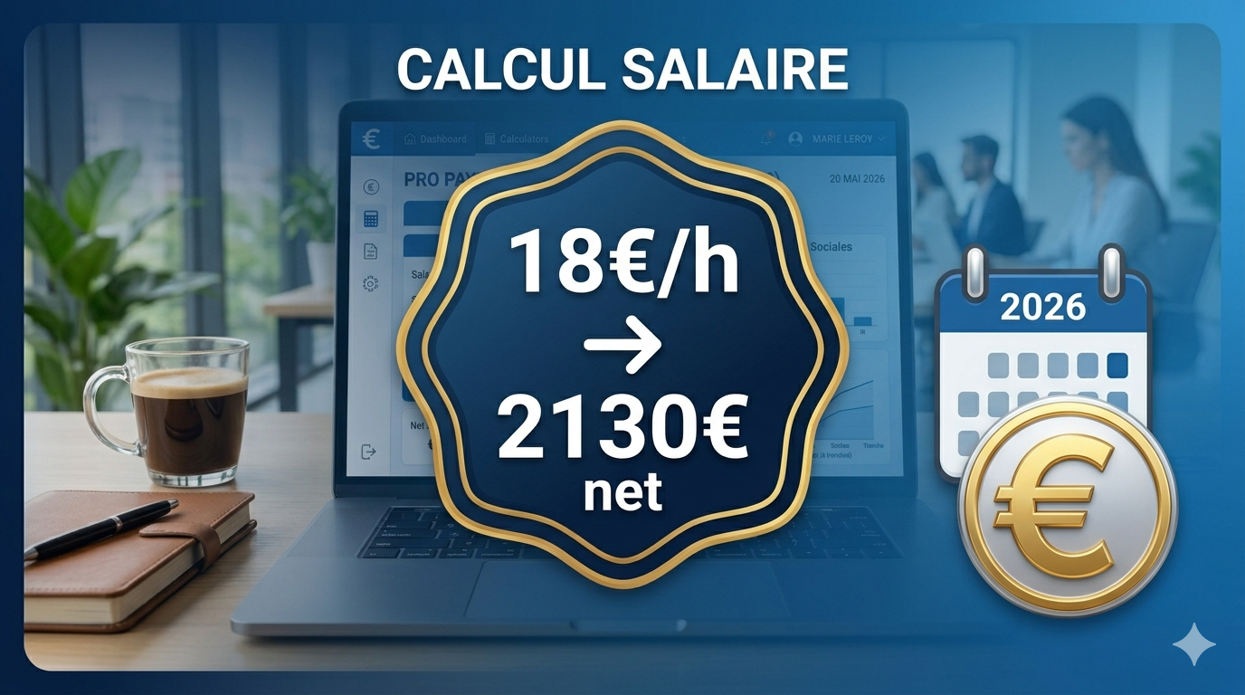 Calculateur de Fiche de Paie Gratuit 2026 – Salaire Net en un Clic |