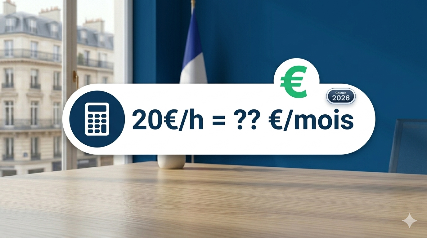 20 € de l’Heure en Salaire Mensuel : Calcul Complet